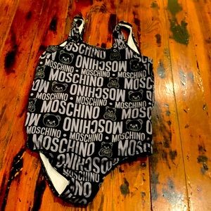 Moschino swimsuit mint condition size 12 mint condition